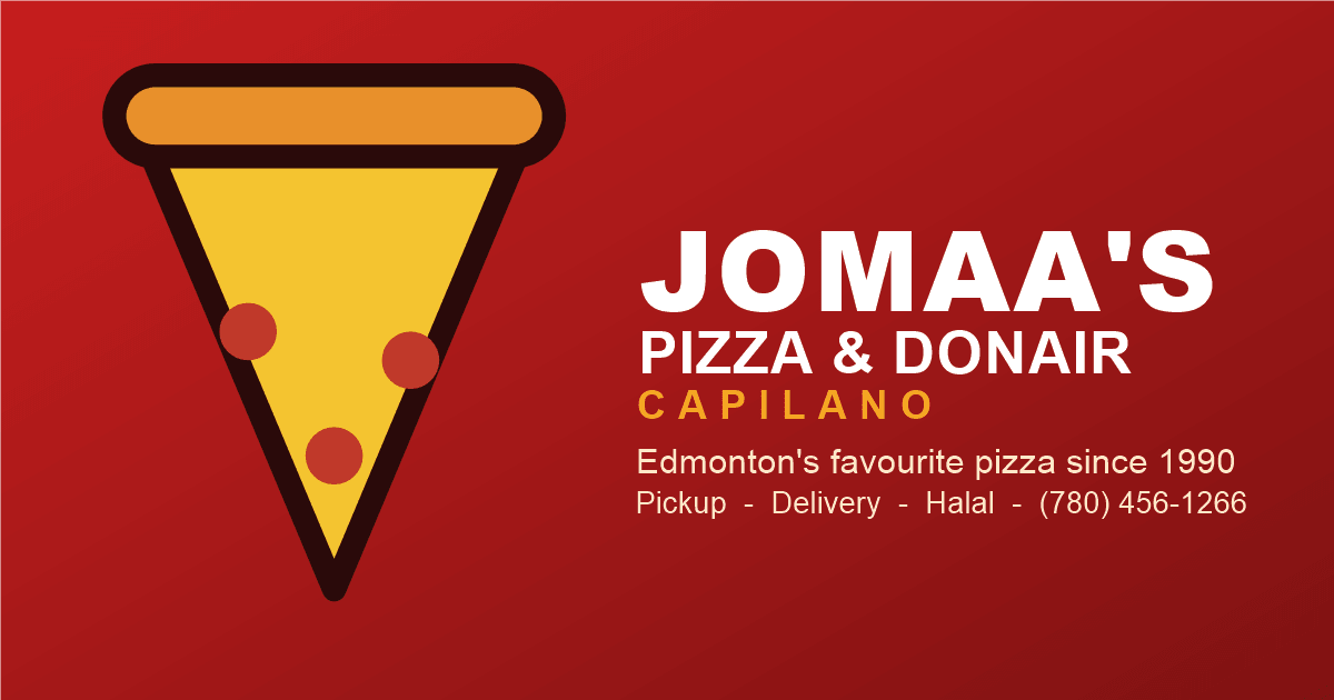 Jomaa's Pizza & Donair logo